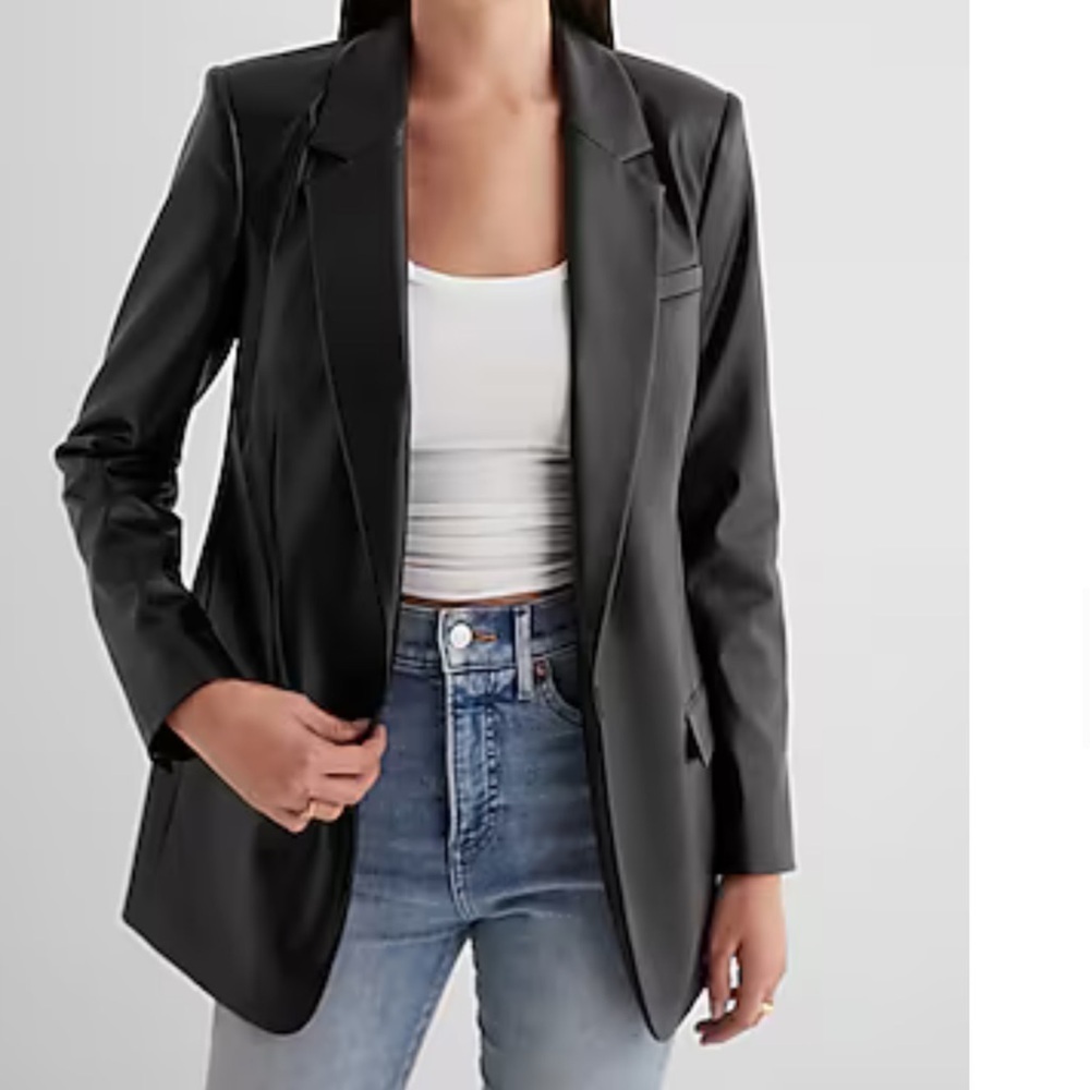 Women's Black Girl friend Blazer